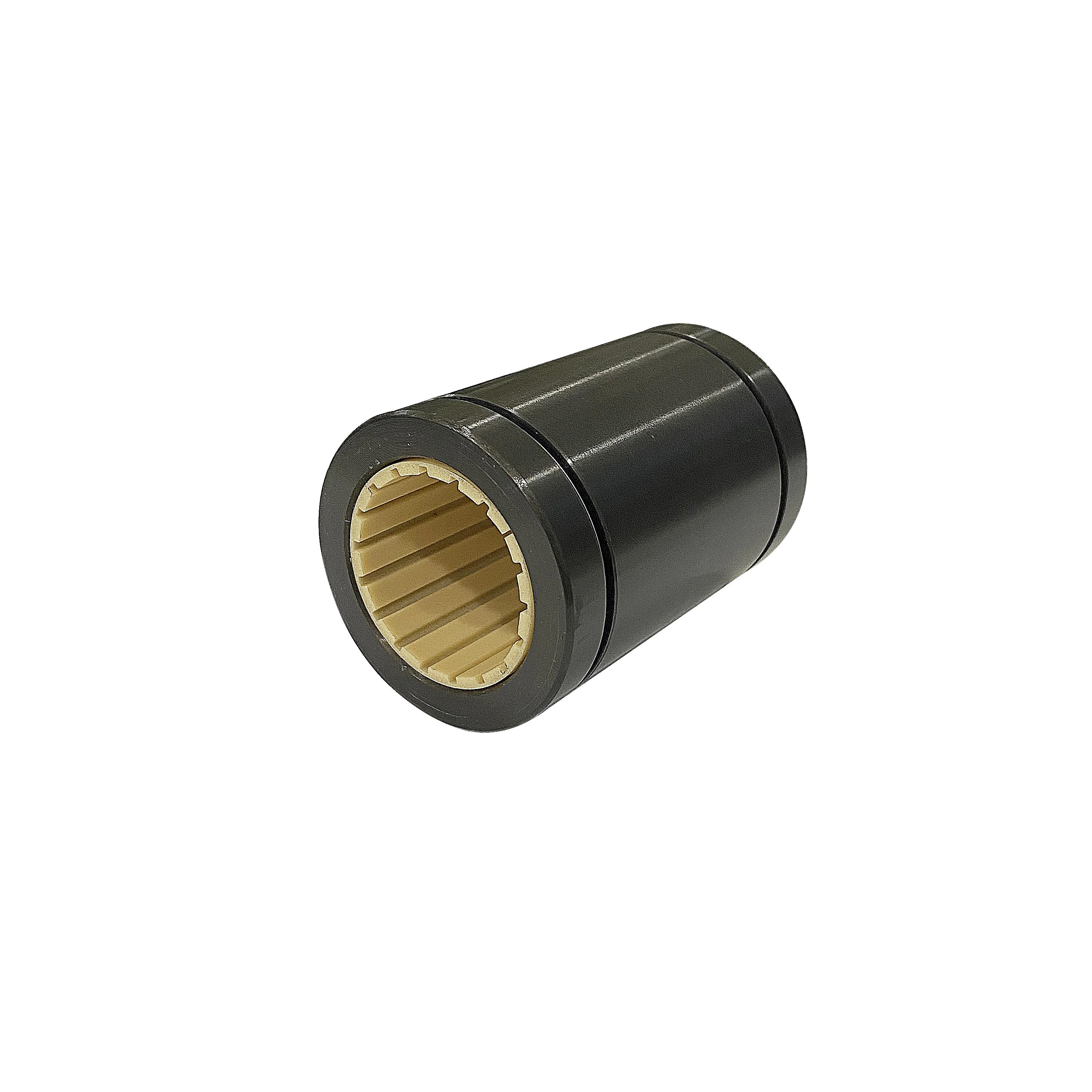 2/6pcs Engineer Aluminum-Plastic Solid Polymer Linear Motion Bearing Track Bushing RJUM-01-10 12 16 20 25 30