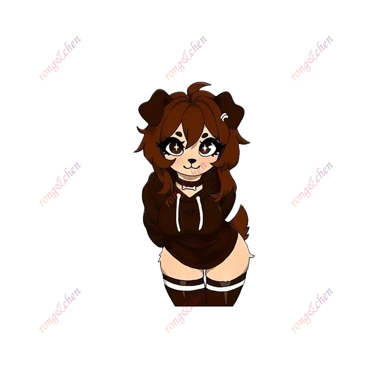 

Anime Car Sticker Plush Girl for Car Motorcycle Racing Helmet Laptop Trunk Body Car Window Surfboard Waterproof PVC Vinyl Decals