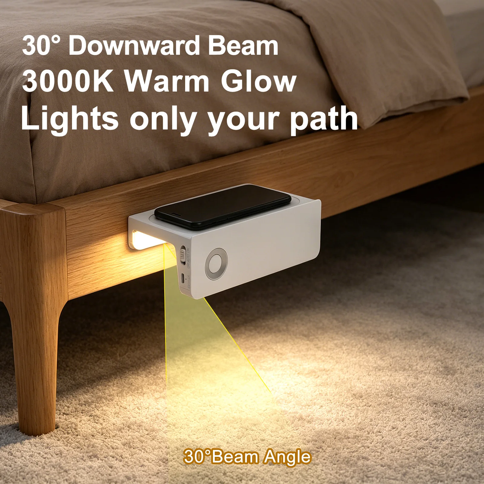 luz-nocturna-led-con-sensor-de-movimiento-lampara-nocturna-recargable-tipo-c-led-de-3000k-con-estante-magnetico-para-dormitorio-bano-lampara-de-mesa