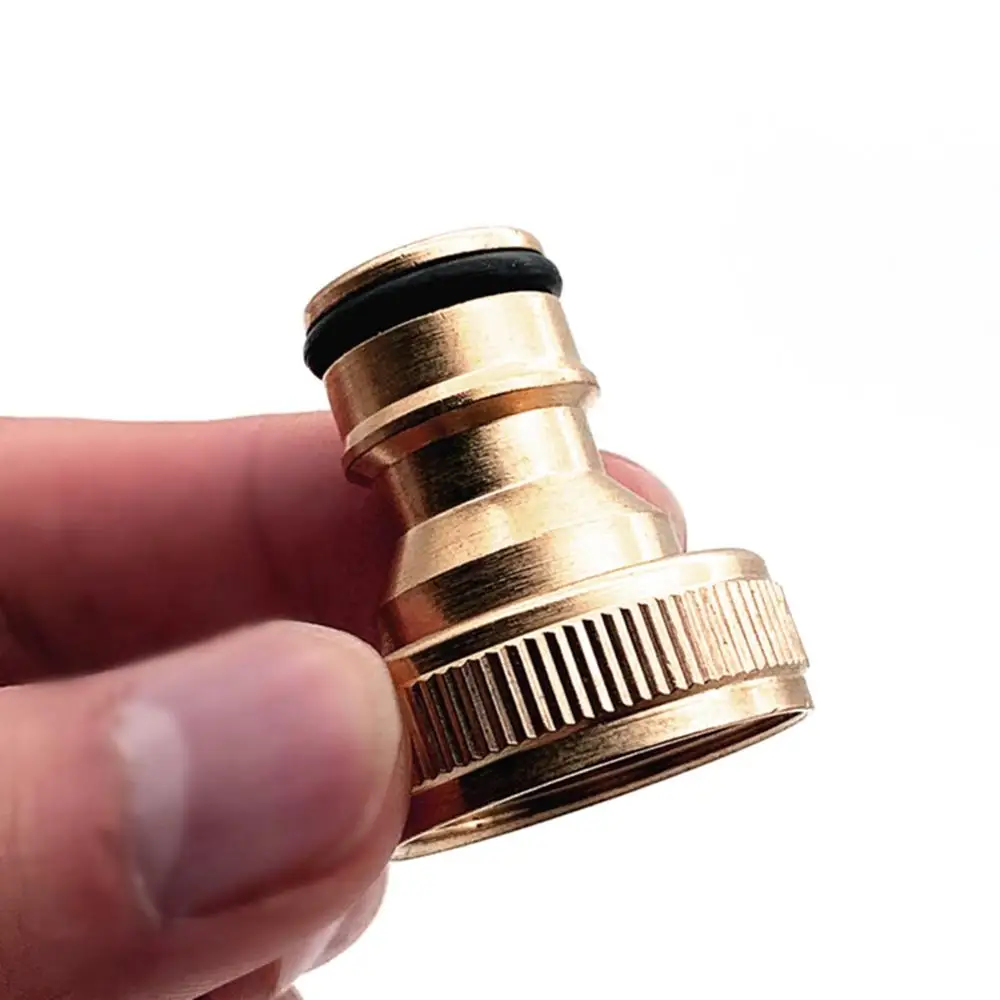 Gardening 1/2 3/4 1 Inch Faucet Brass Garden Garden Tool Thread Quick Connector Nozzle Adapter Hose Fitting Water  Joints