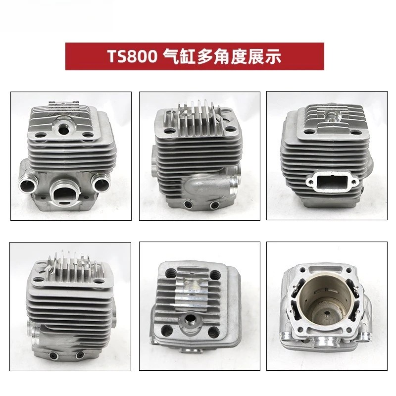 56Mm for stihl ts800 ts700 cutting machine cylinder assembly compatible with 42240201205