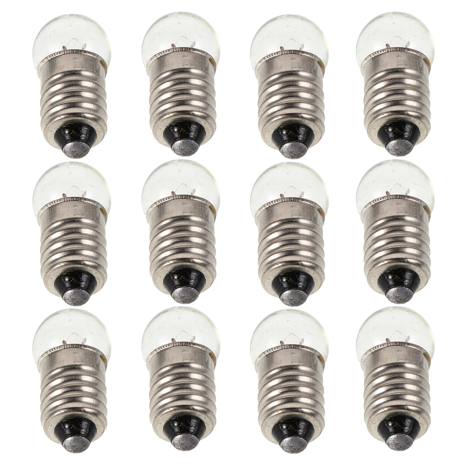

12Pcs Small Electric Bulbs for Conducting Electricity Experiments and Flashlight Replacement Reliable and Consistent Performance