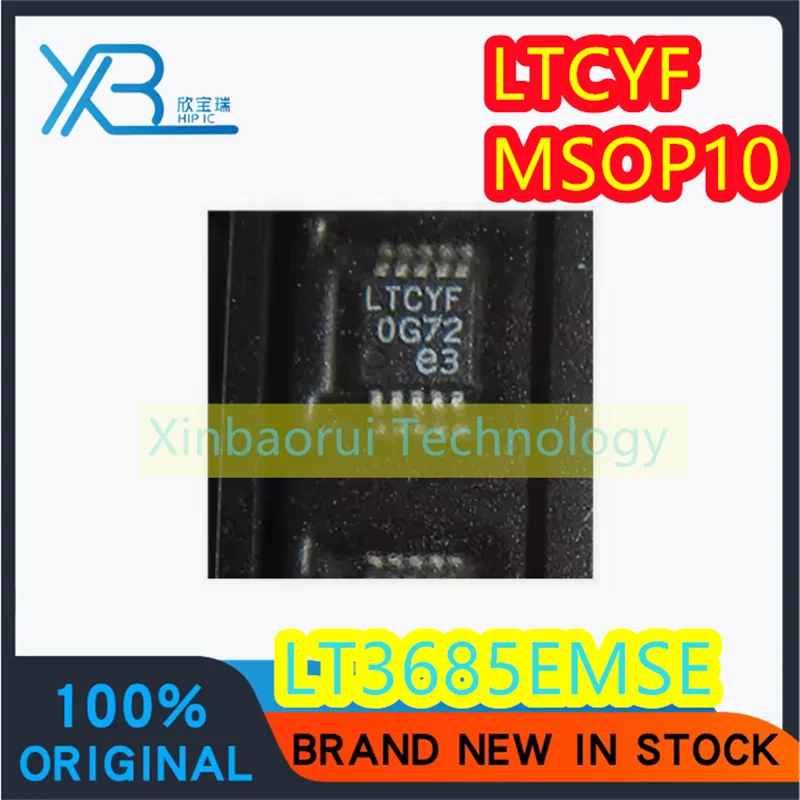 (3/10pieces) LT3685EMSE LT3685 Parts Mark LTCYF MSOP-10 DC-DC Regulator Genuine Original Electronics