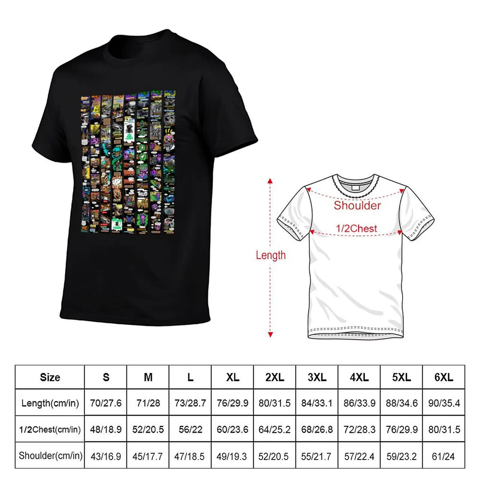 Webtoon reels awesom3 T-Shirt korean fashion graphic tee shirt mens workout shirts