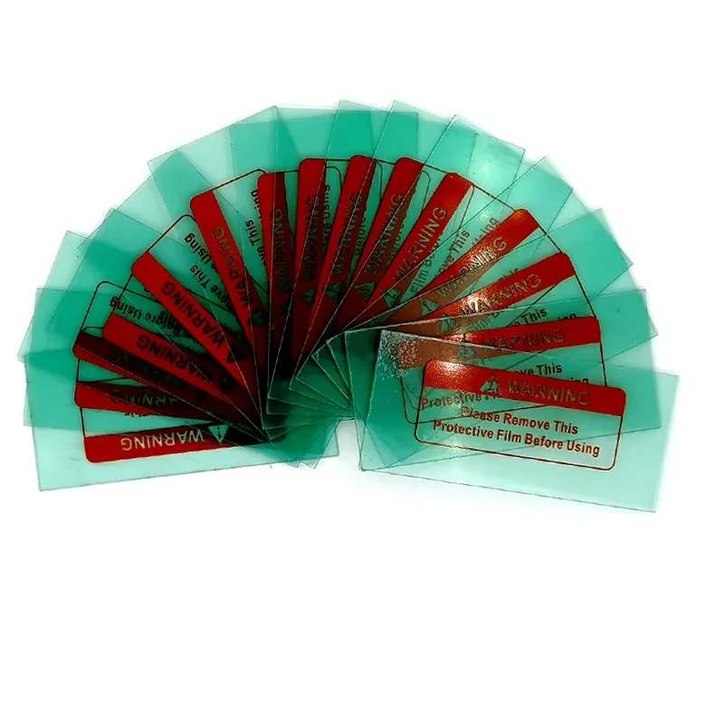 Multi-size Welding Helmet Cover Lens,10 Pcs Outside Replacement Clear Lens Covers for Solar Auto Darkening Welding Helmet.