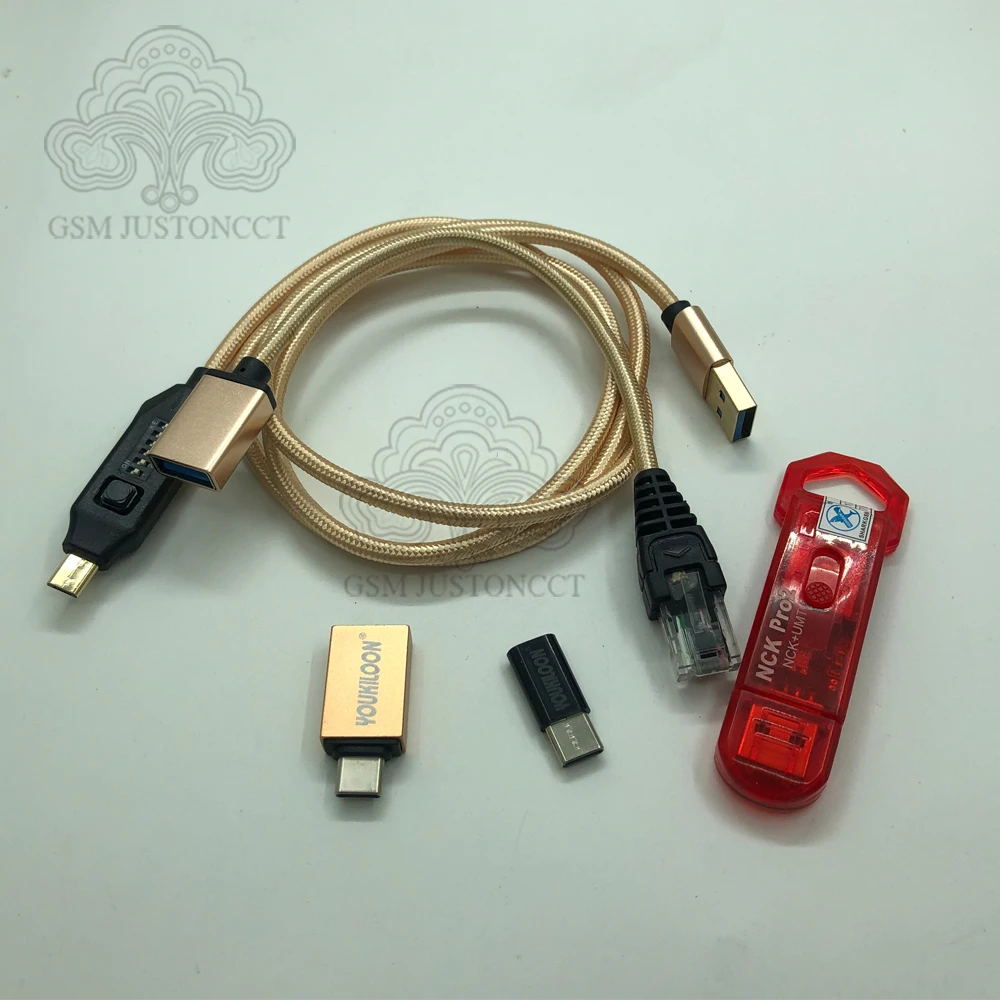 Dongle Nck Pro 2, DONGLE NCK, Dongle UMT, 2 en 1, dongle Nck, umper + dongle UMT + UMF, todo cable de arranque