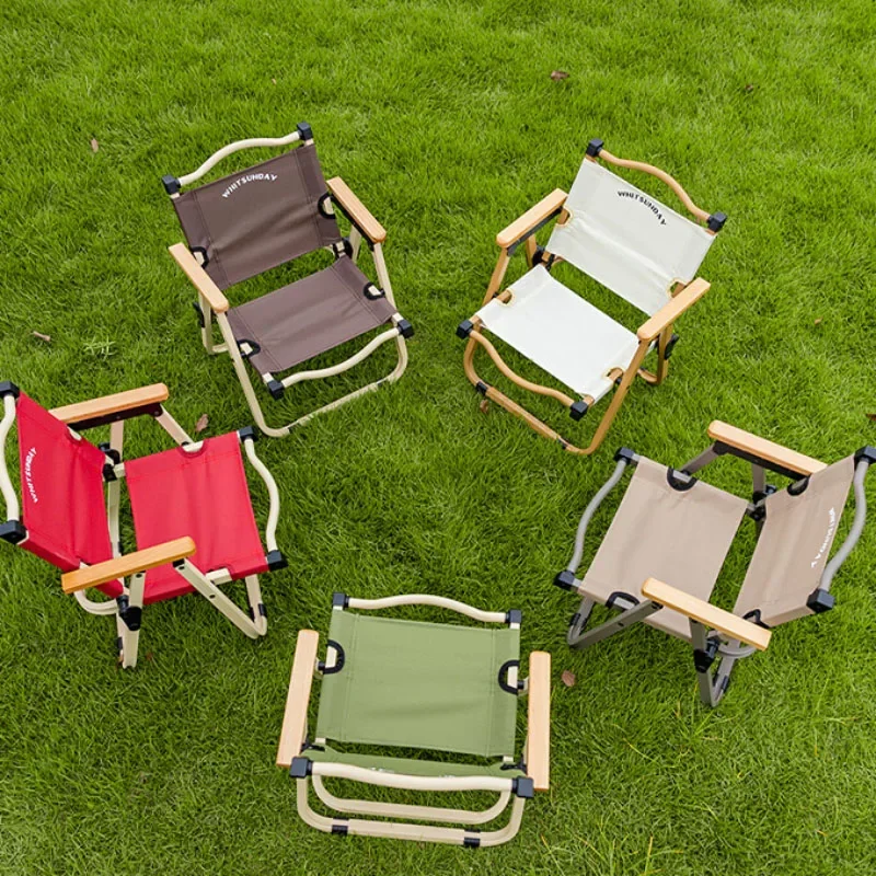 

Outdoor Folding Chair Portable Picnic Ultralight Children Stool Beach Chair Tourist Bathroom Camping Seat 경량체어 Beach Accessories