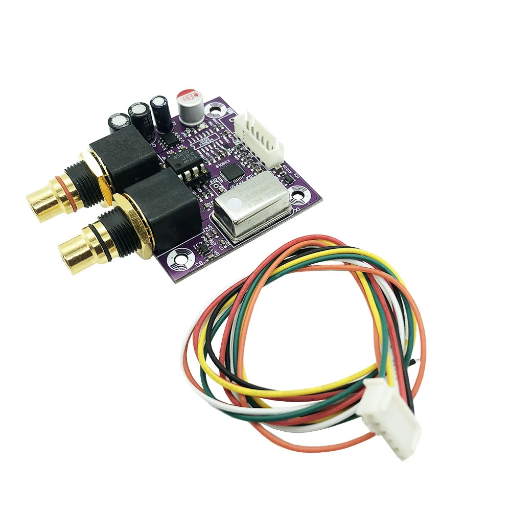 

Es9018k2m decoding board I2S input 24 / 192Khz synchronous / asynchronous hifi upgrade raspberry Pi 2B 3B 3B+ 4B