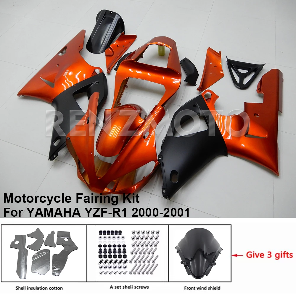 Fit for Yamaha YZF-R1 2000-2001 Y1001-102a Frame Infill Panels Side Fairing Decorative Panel Motorcycle Accessories