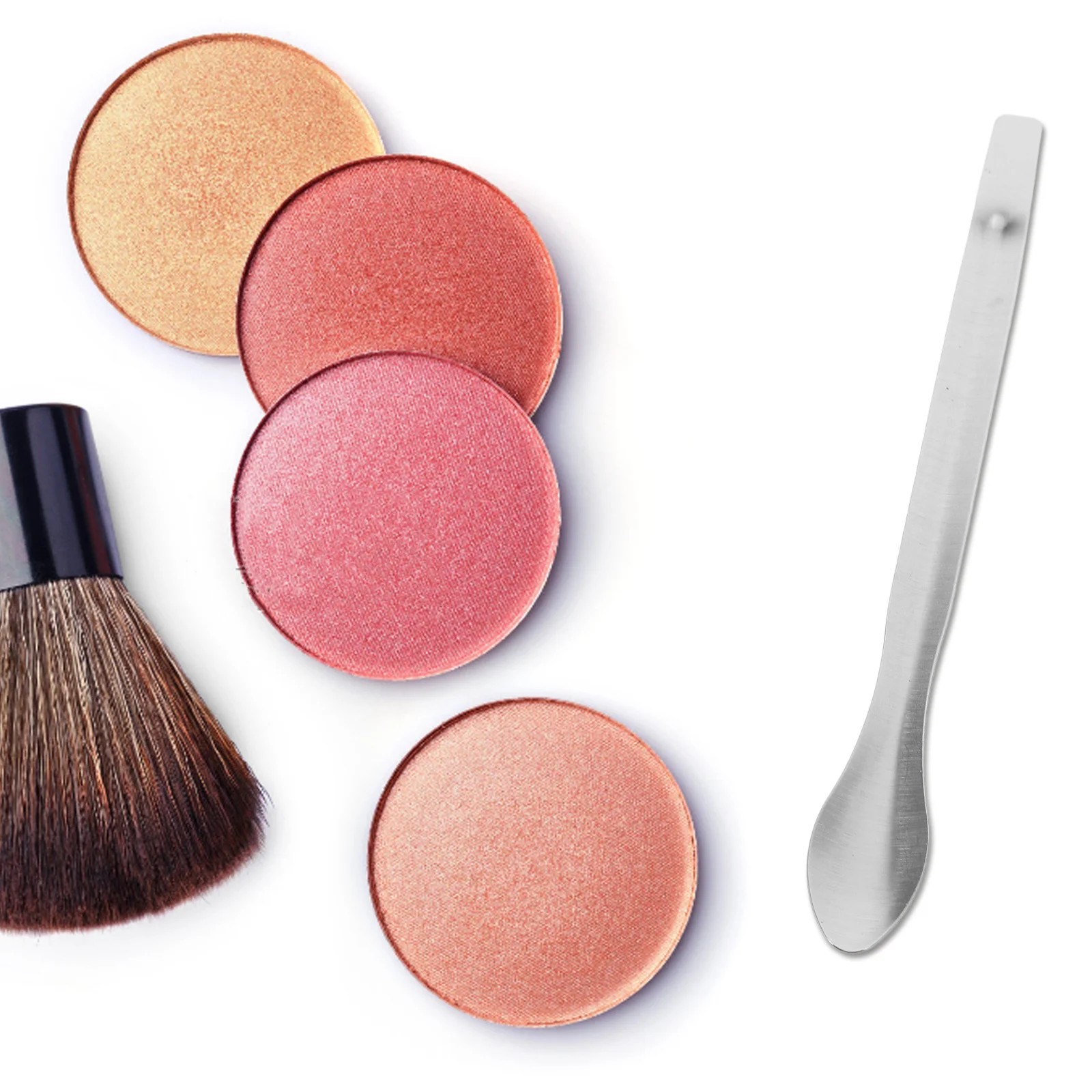 1 Set Wax Seal Spoon Pigment Stirring Rod Skincare Tools Lipstick Spatula Facial Scooper Mini Makeup Spatulas Repair Kit