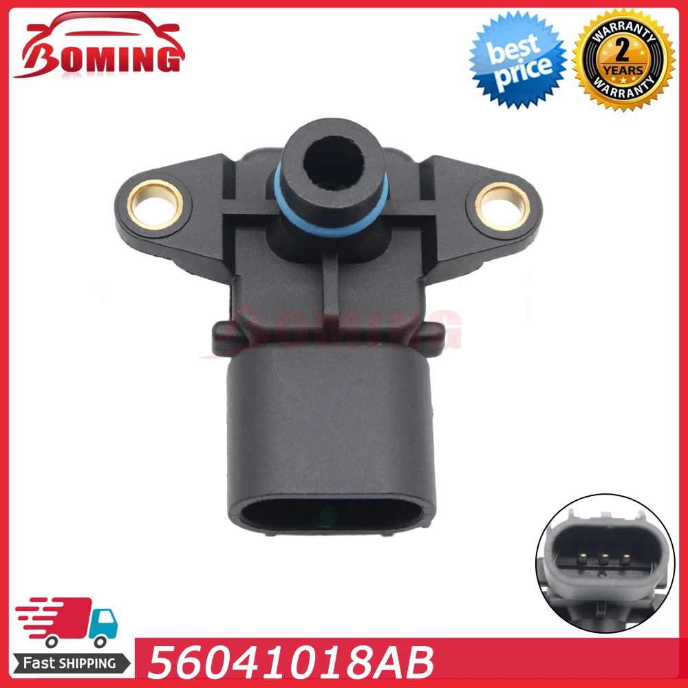 Car MAP Manifold Absolute Pressure Sensor 56041018AB For Jeep Liberty Wrangler Dodge Ram 1500 2500 Chrysler Aspen 68002763AA