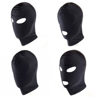 652F Cosplay Gangster Headgear 1/2/3-hole Windproof Mask Winter Warm Snowboard Hat Role for Play Comfortable Motorcycle Masks