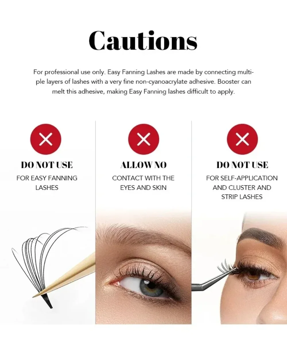 Gollee All Weather 0.5S Quick Drying Eyelash Extension Glue Professional Eyelash Adhesive Super Bonder Eye lash Booster