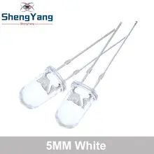 Transparent 5mm Bright Water Clear LED Bulbs #5