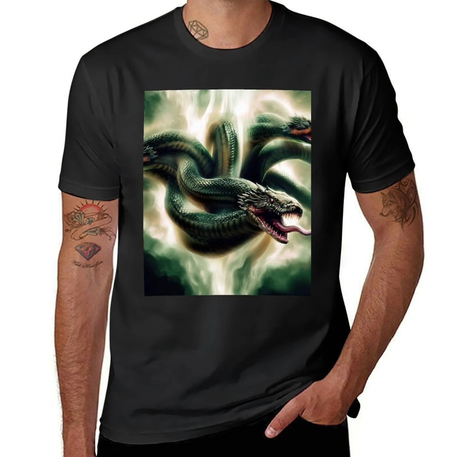 The Hydra Attack T-Shirt summer top heavyweights graphics t shirt for men