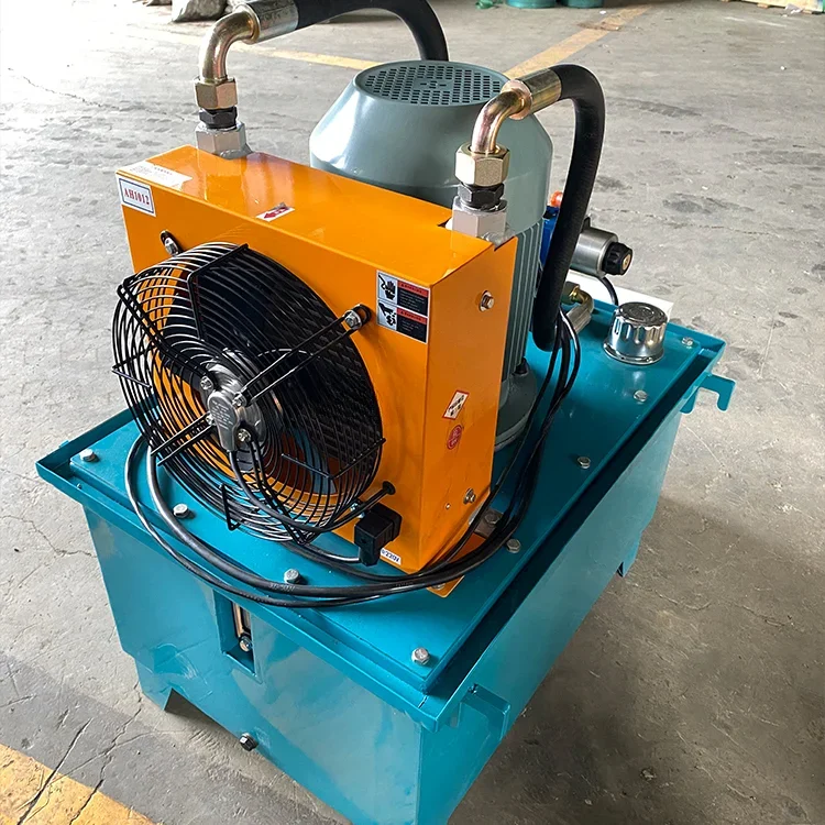 35Mpa Low Pressure 15L/min 20L/min Hydraulic Power Pack 480V 380V Electric Oil Pump With Cooling fan