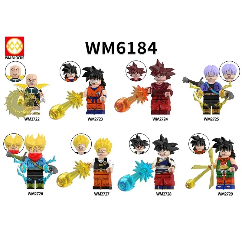 

Dragon Ball анимационная серия головоломки в сборе, игрушки, фигурки, сборка Creeper для детей, развивающая аниме-фигурка Turtler Qigong