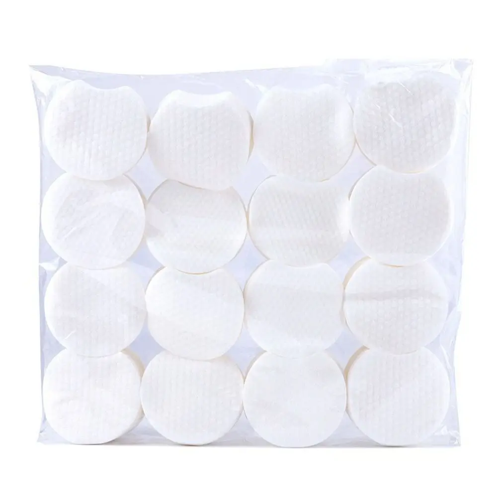 1200 個ソフトメイク落としパッド両面伸縮性フェイシャルクレンジングパッドスキンケア弾性フェイスメイクコットンパッド