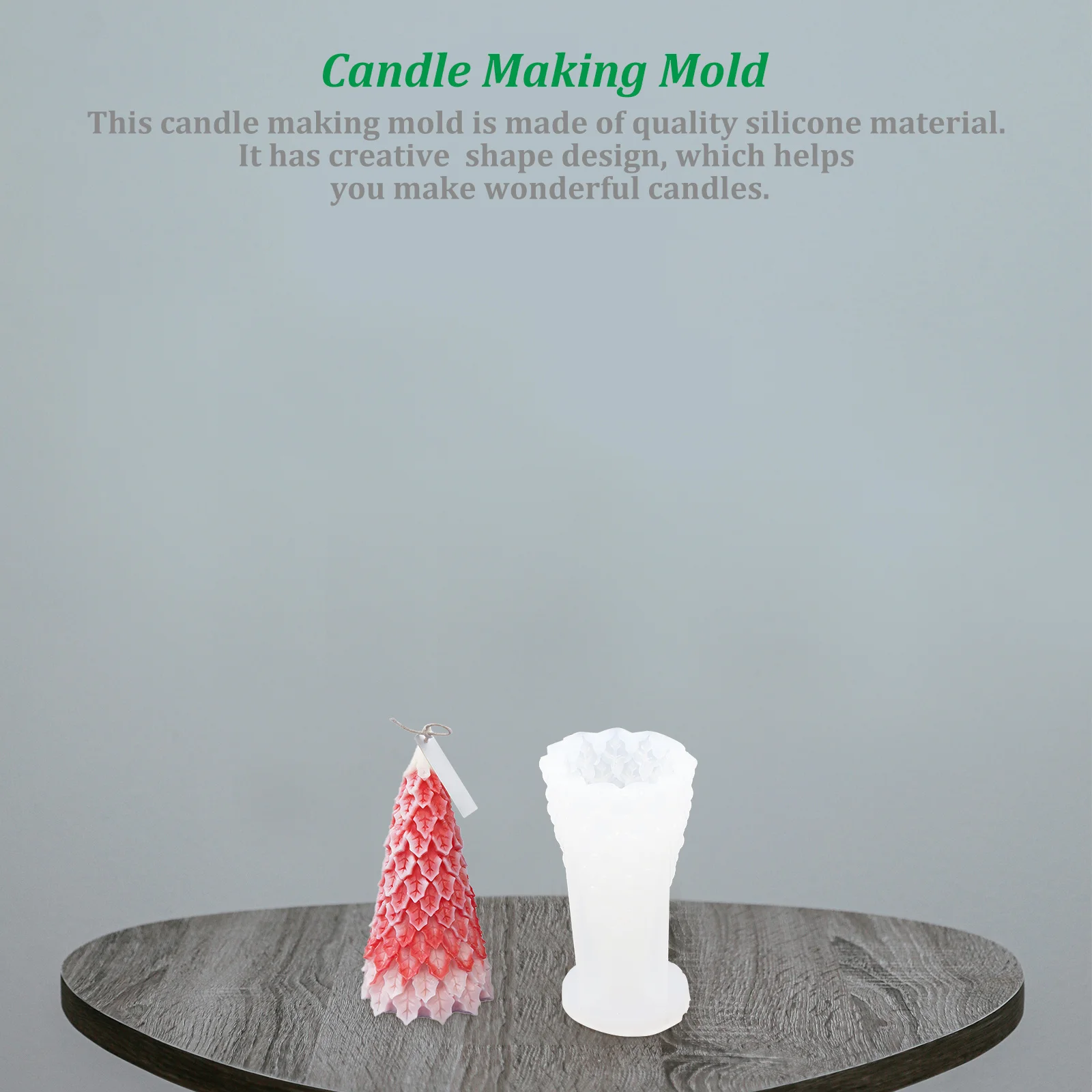 

Xmas Tree Shaped Casting Mold Christmas Molds Scented Diy Resin Craft Epoxy