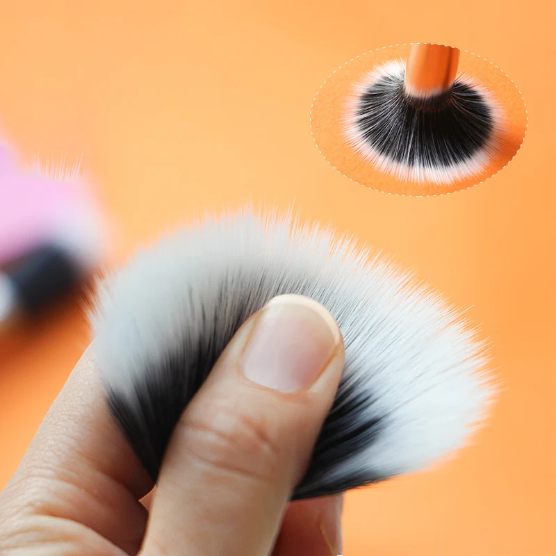 187/188S Round Head Stippling Brush Powder Blush Brush Multi-Function Loose Powder Highlight Stippling Makeup Brush Makeup Tool