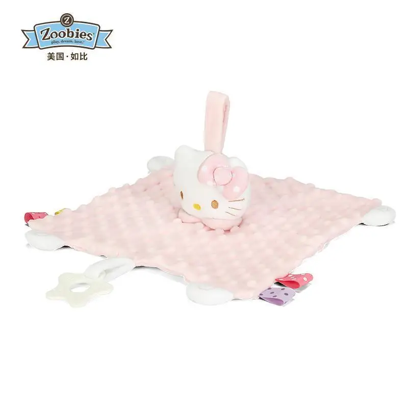 Sanrio Hello Kitty Baby Comforter Toys peluche Doudou Bebe Baby sonagli animali di peluche peluche Sleeping Baby Hello Kitty Toy