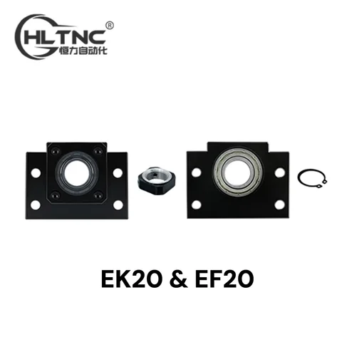 EK20 EF20 ballscrew support match SFU2505 SFU2510 SFU2504 DFU2505 SFE2525 ballscrew end support cnc part  EKEF20