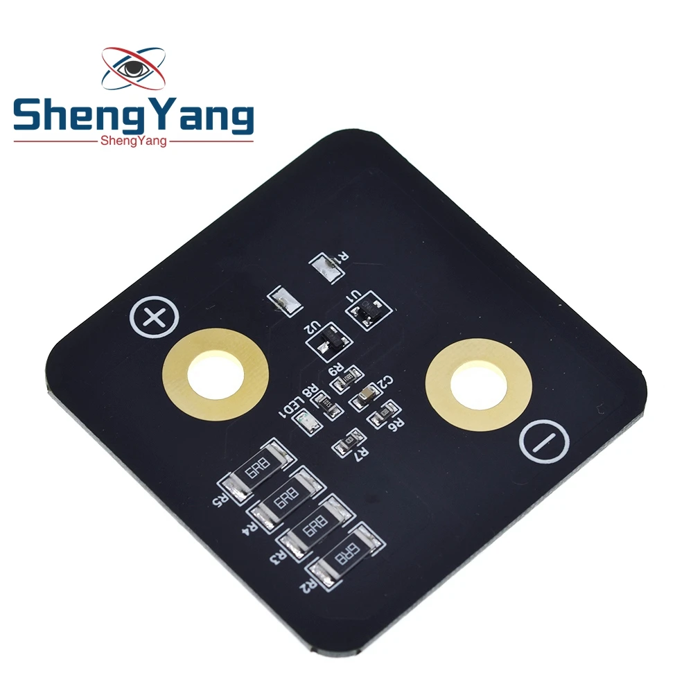 TZT 2.8V 3000F Super Capacitor Voltage Stabilization Protection Board 5.4*5.4cm Regulator Balance Board Super Farad Capacitor