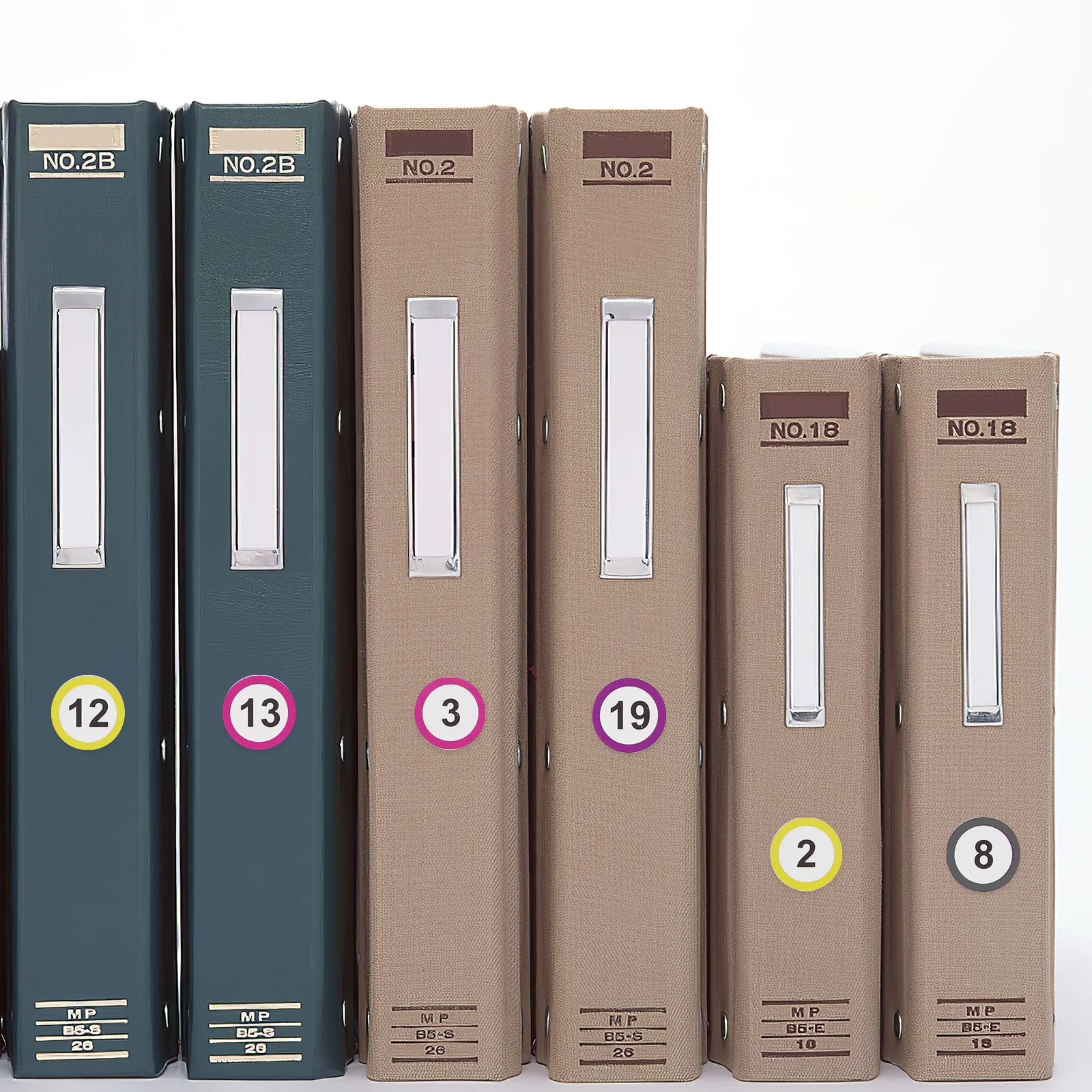 

50 Sheets Small Number Stickers 1-40 Self-Adhesive Number Labels for Office Study File Organizing Classification