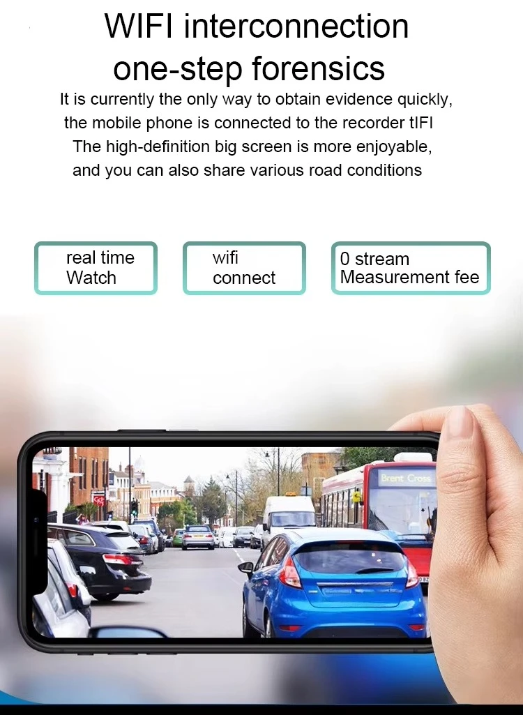 Hidden WiFi 4K FHD Dual Lens Car Camera Driving Recorder Video Recorder For New Land Rover Defender 2020