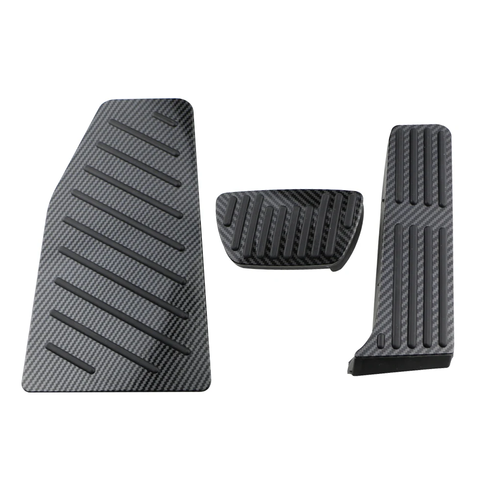 For Toyota RAV4 2019-2023 Accessories Car Accelerator Pedal Footrest Plate Interior Modification Non-Slip Rubber Pedal Cover