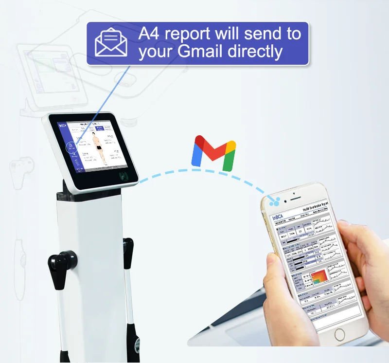 Professional bio impedance Body Mass Index fat analysis machine