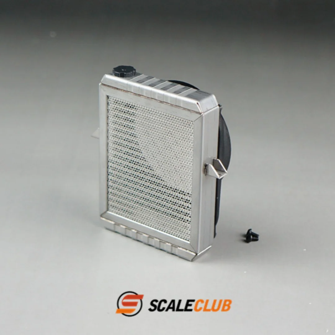 SCALECLUB RC 1/14 Truck Radiator Grille SX-TY-1, Fit Tamiya 770S FH16 AROCS TGX RC Tractor Truck Upgrade Parts