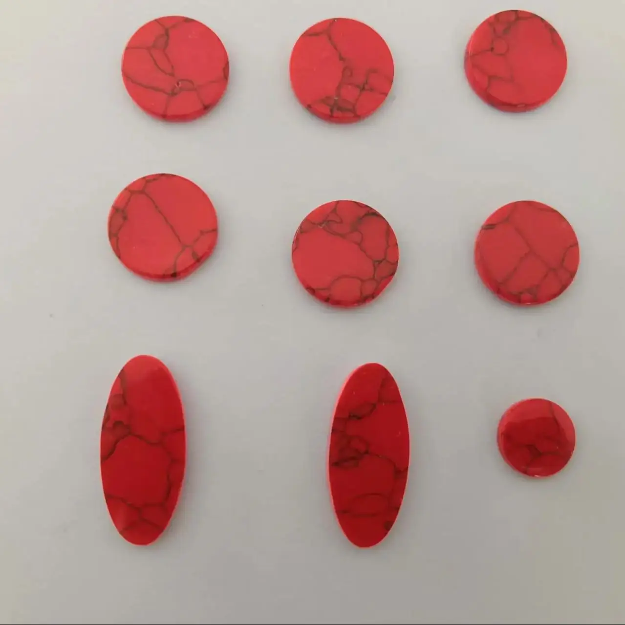 1set 9pcs Saxophone Key Buttons Alto Tenor Soprano Saxophone Sax Inlays Accessories Stone/Shell