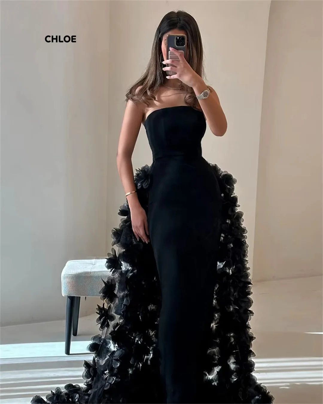 Vestido De cóctel hecho a medida para mujer, vestidos De graduación con hombros descubiertos, vestido De graduación De lujo 2025, vestidos De noche elegantes con cola De pez 2025