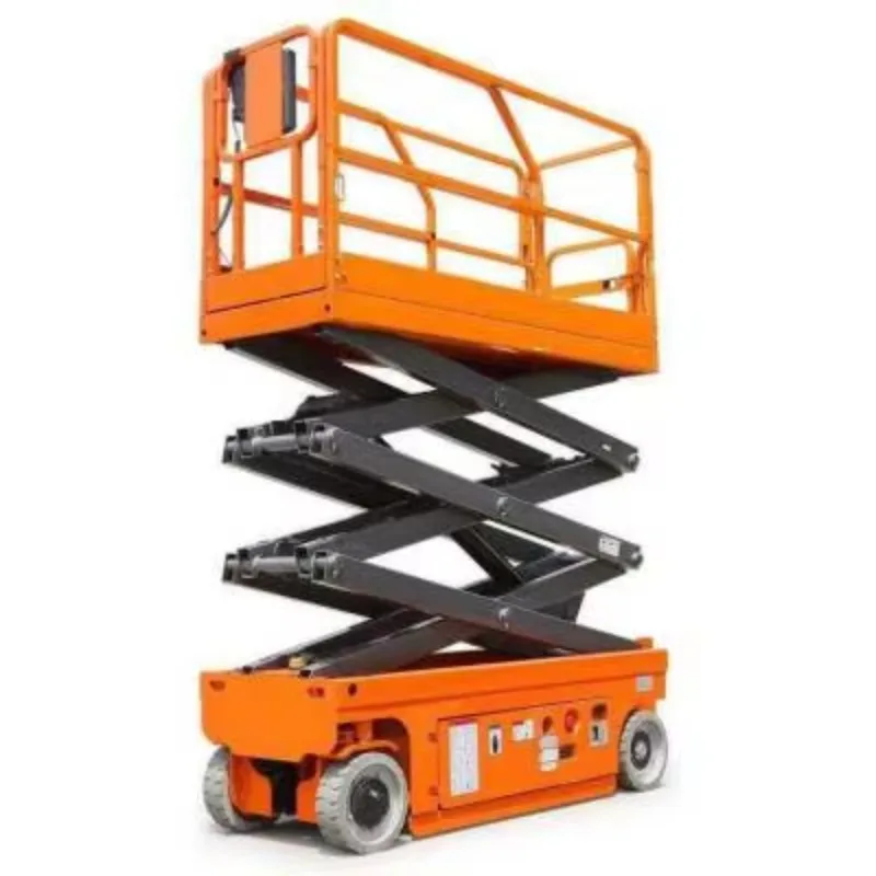 Factory Customizable 6-14m Electric Movable Scissors Lift Hydraulic Mobile Electric Scissor Lift Man Lift