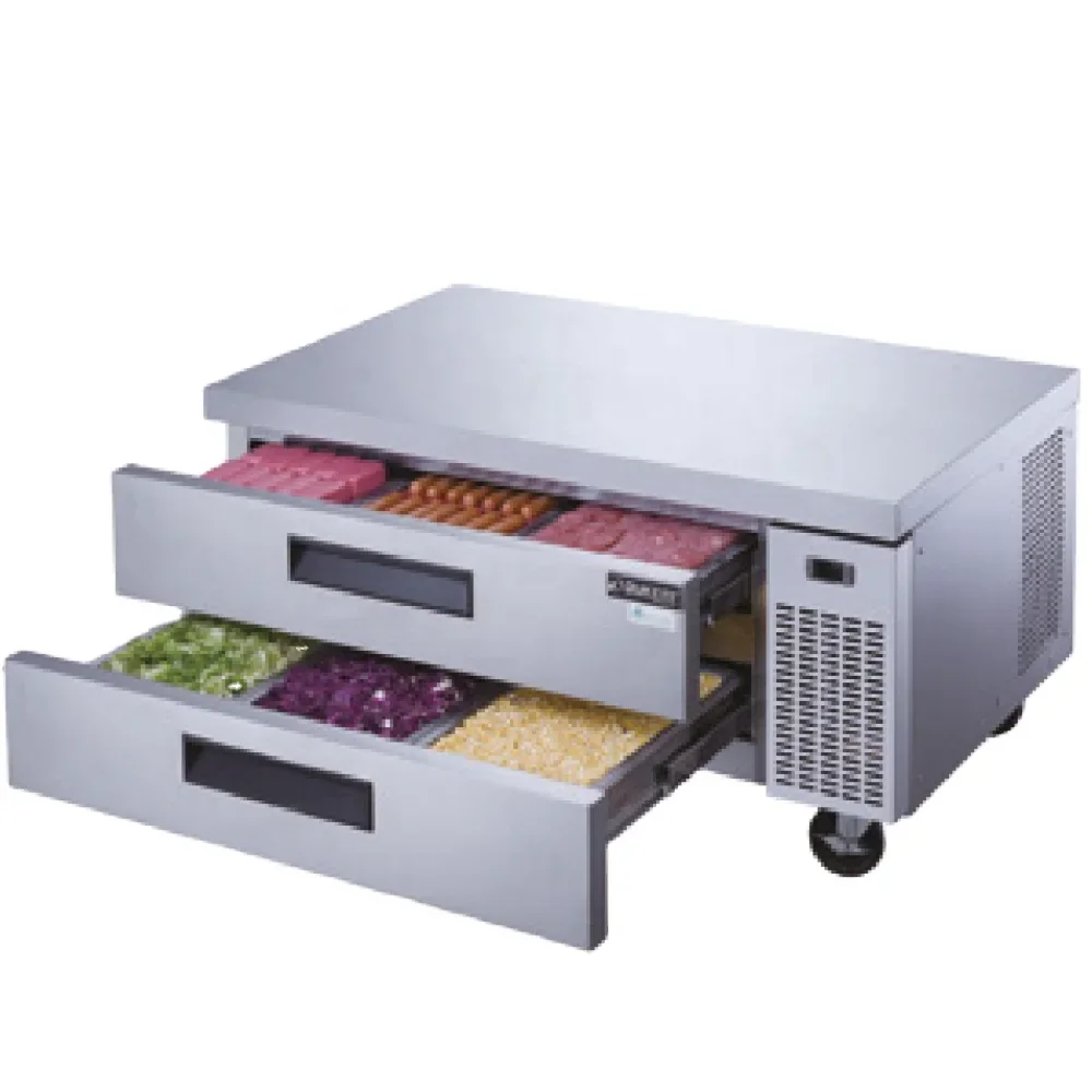 Commercial Under Counter Refrigerator Four Drawers Kitchen Chef Base Under Counter Refrigerator