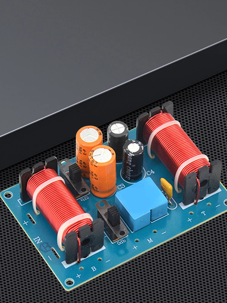 150W Frequency Divider Treble Midrange Bass 3 Ways Audio Filter Circuit Board Multi-segment Adjustable DIY Home Audio Systems