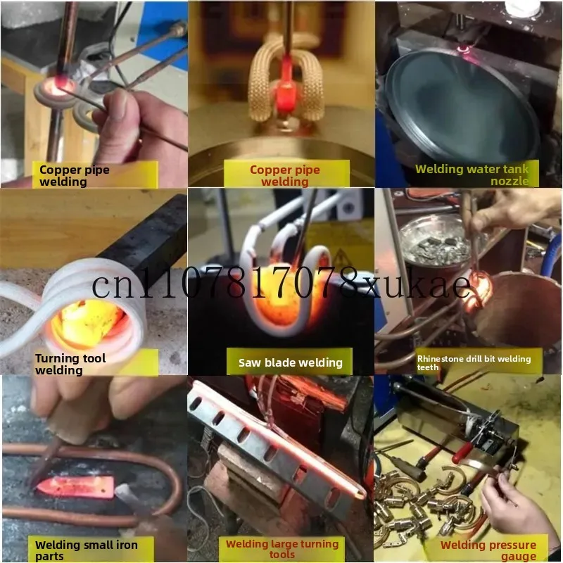 

Portable TGG-25KW Induction Heater Metal Manufacturing Industrial Forged Iron Rod Steel Rod Induction Heater