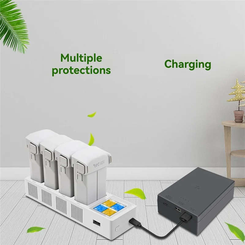 B03B-For DJI Mini 4/3 Pro Battery 3950Mah Mini 3 4-Way Battery Charger For DJI Mini 3/Mini 3 Pro Accessories