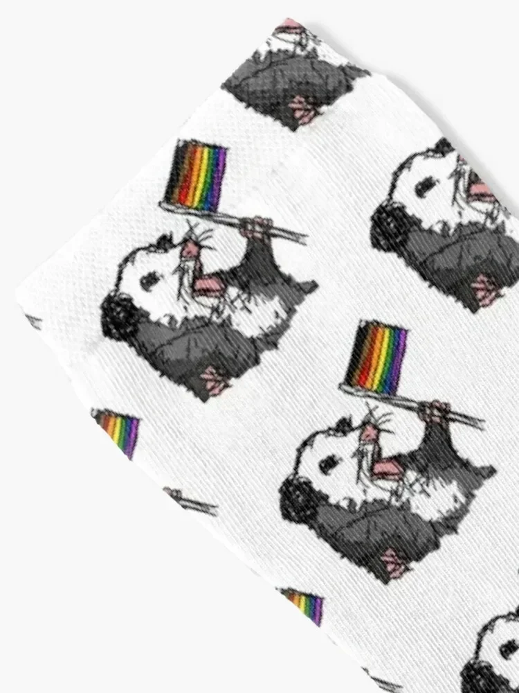 pride possum Socks kawaii luxury Stockings man FASHION Socks For Man Women's