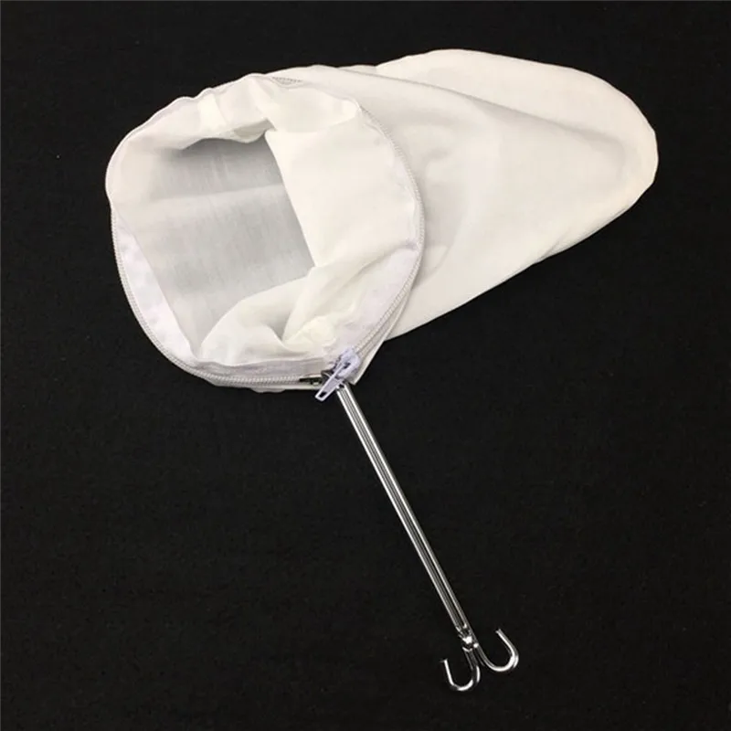 Milk Tea Filter Bag With Handle Hong Kong Style Steel Ring Coffee Cotton Cloth Filter Bulk Foam Kitchen Accessories