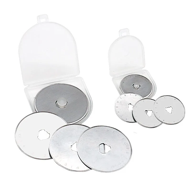 切断ラウンドナイフ下着衣類工場切断刃フラットゴムバンドブレードホイールナイフホブラウンドブレード 28 ミリメートル/45 ミリメートル