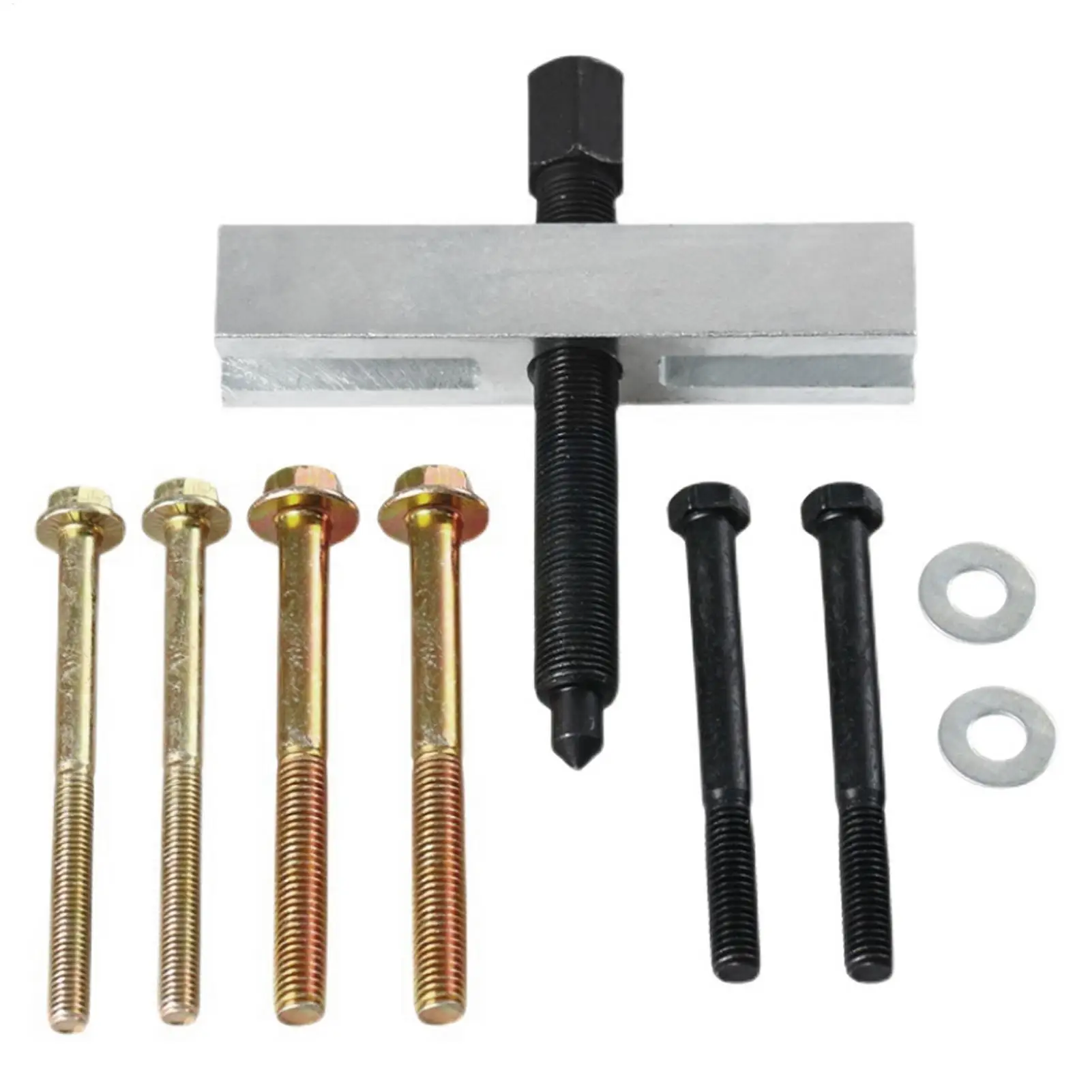 

Crank Pulley Removal Tool Adjustable Non-Slip Hand Tools Crankshaft Flywheel Remover Puller for Automotive Truck Sedan Pickup