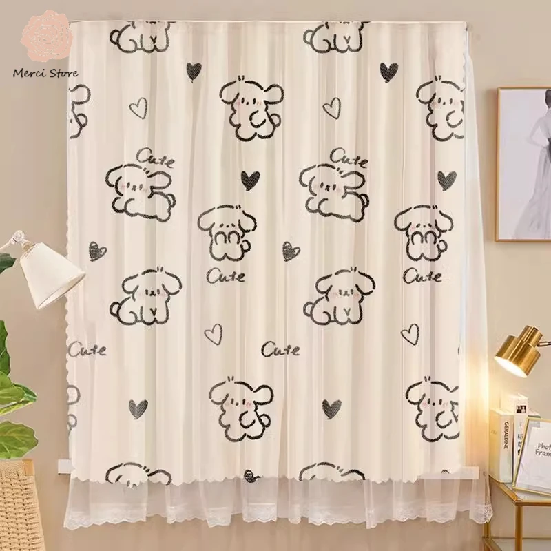 

Magic Tape Blackout Curtains for Small Windows in Rental Apartment Bathroom Easy No-Drill Short Curtains New Design