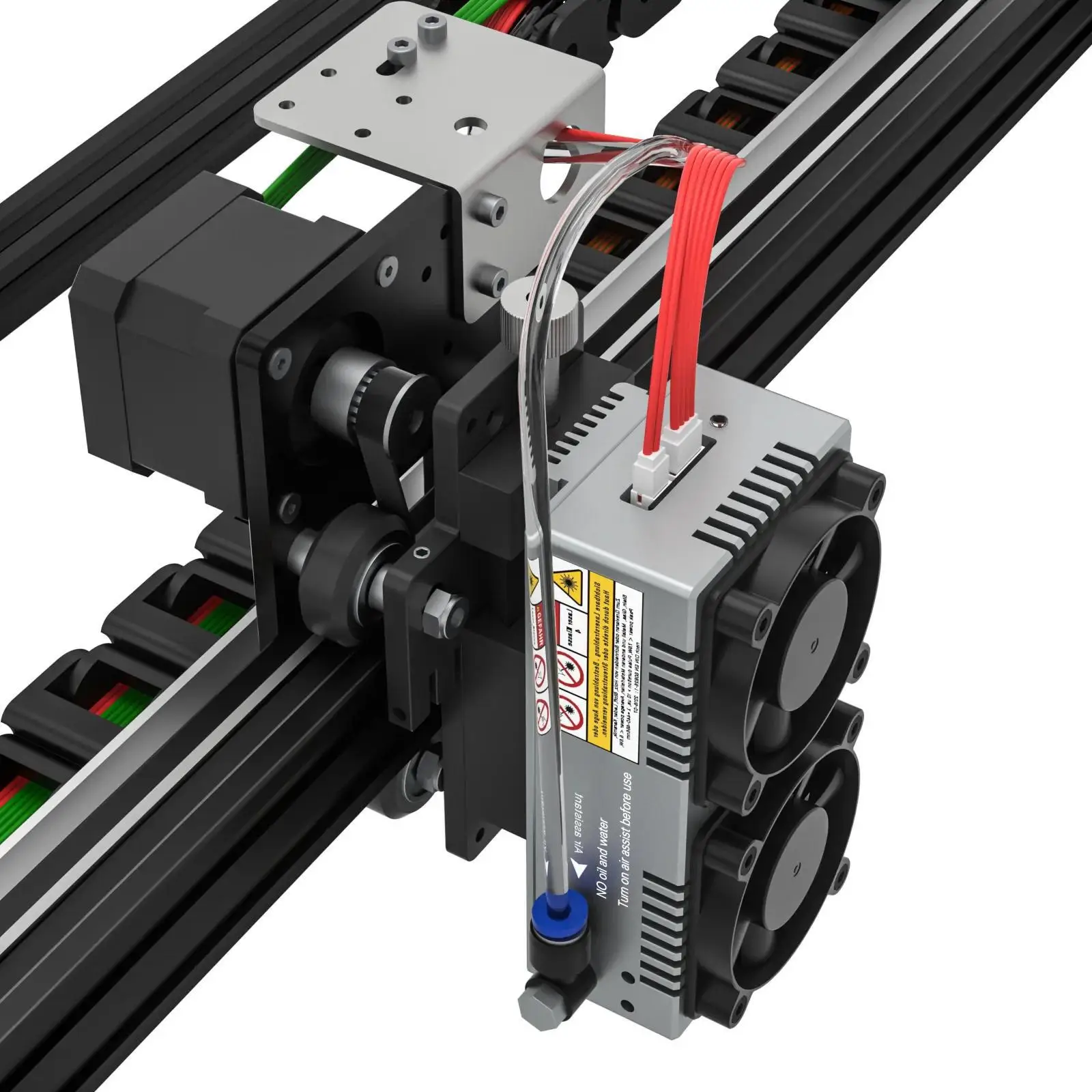 Imagem -05 - Neje-fixo Focal Laser Gravador Mark Tool Bluetooth Router Impressora Cortador de Madeira Gravador Max v2 E40 E80 Aço Inoxidável