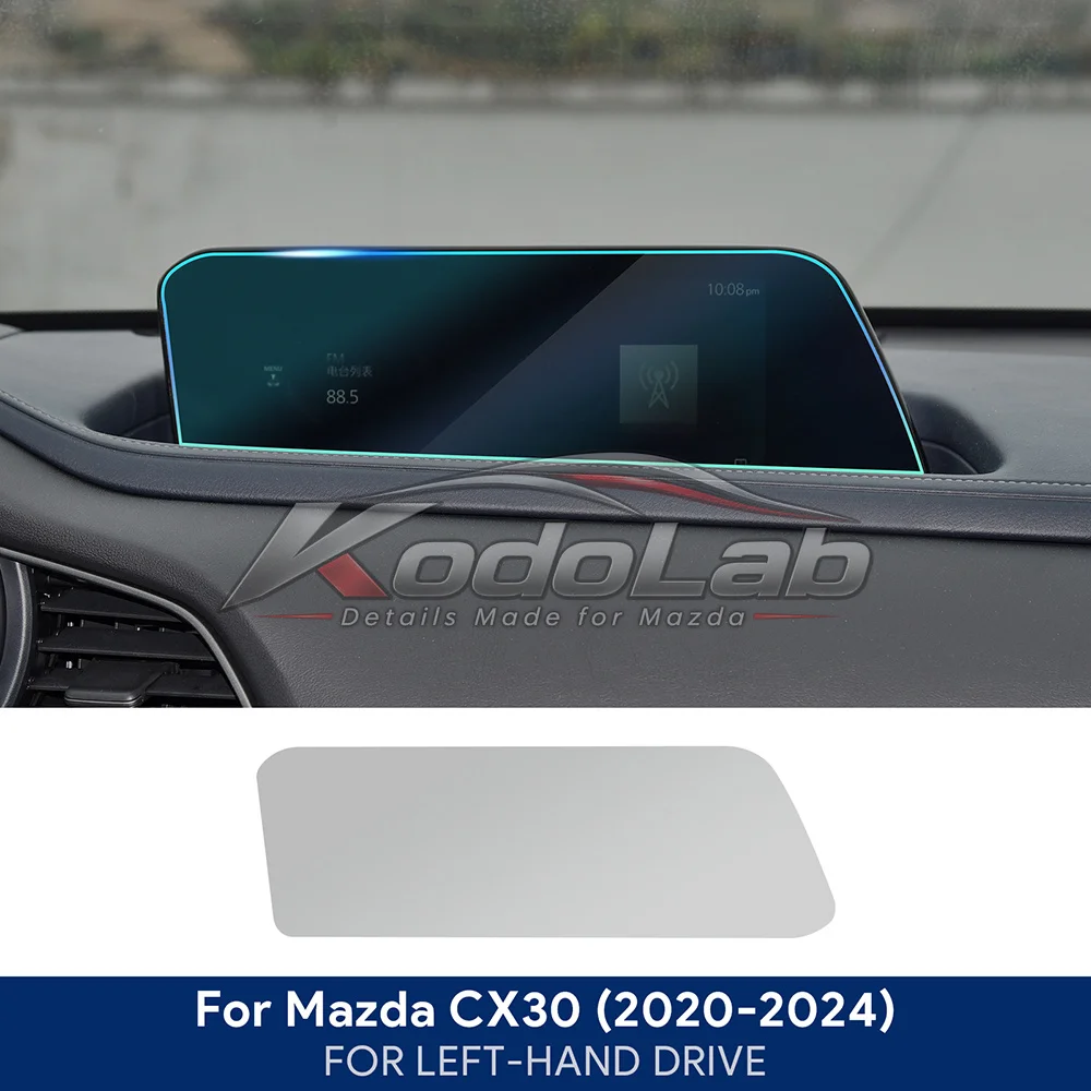 Für Mazda CX-30 CX30 2020-2024 Auto Mittelkonsole Schaltpanelle Navigationsbildschirm TPU Innenraum-Schutzfolie Kratzfest Reparatur – Detail 9