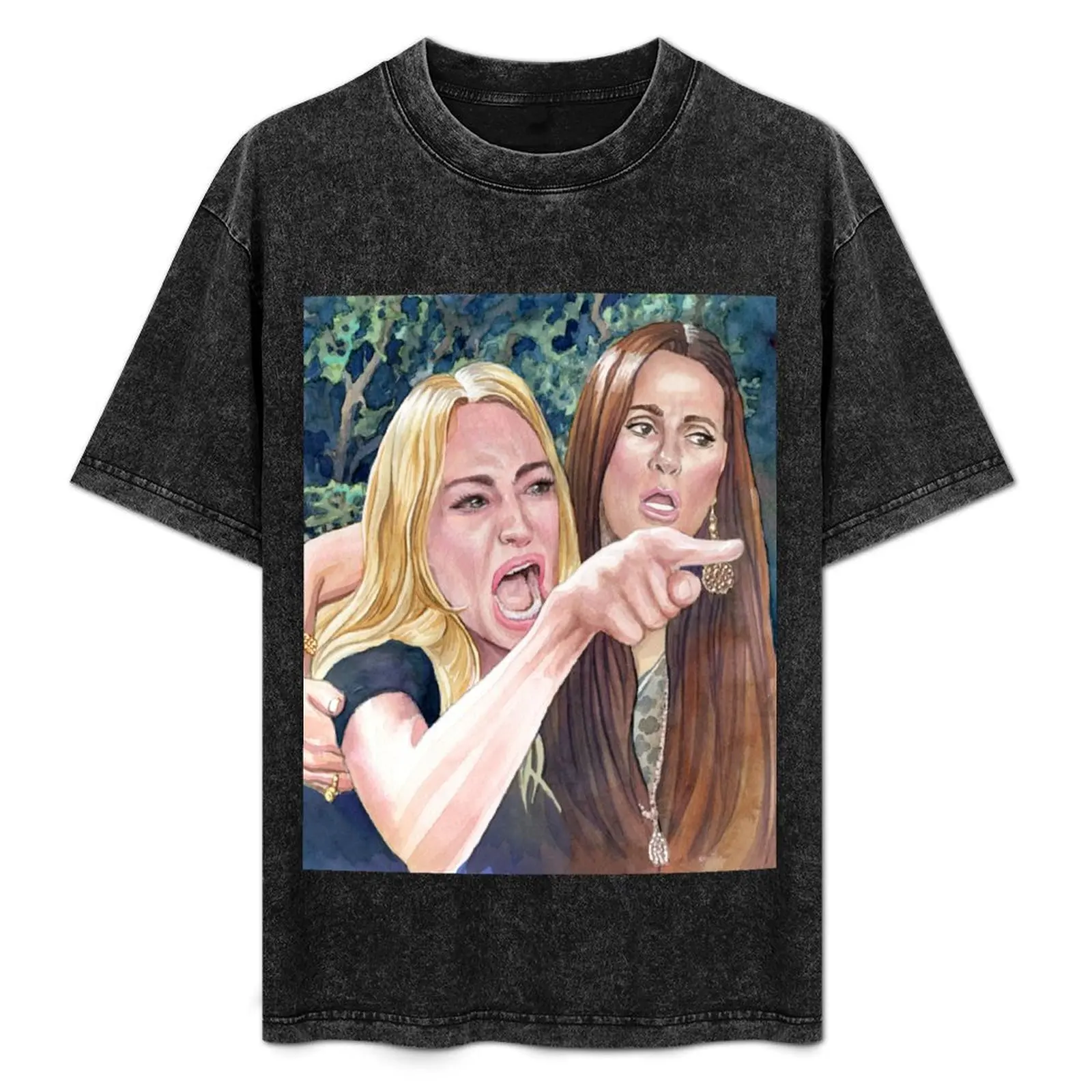 

Angry Woman Yelling at a Cat-5 T-Shirt Sporty Casual Quick Dry T-Shirt