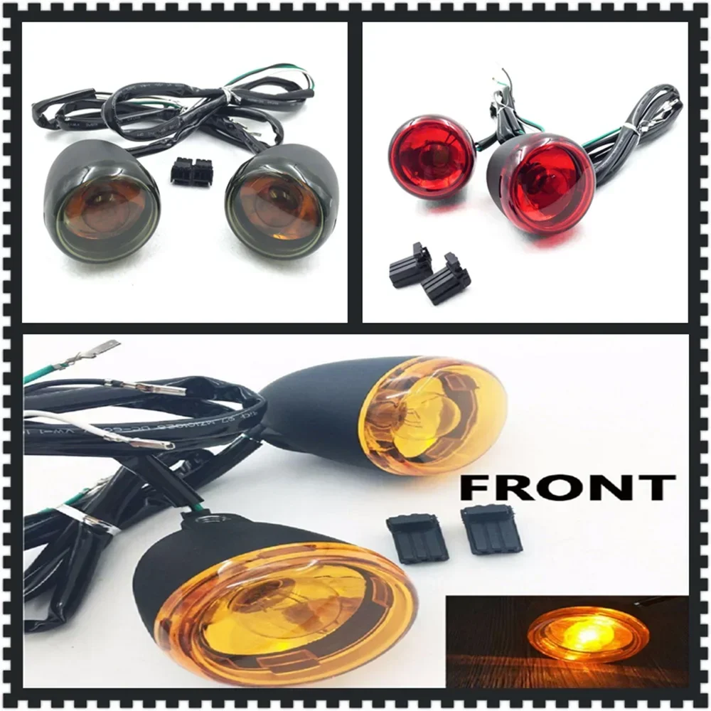 

Motorcycle Parts Front Turn Signal Light Indicator for 1992-2019 Harley Sportster XL 883 1200