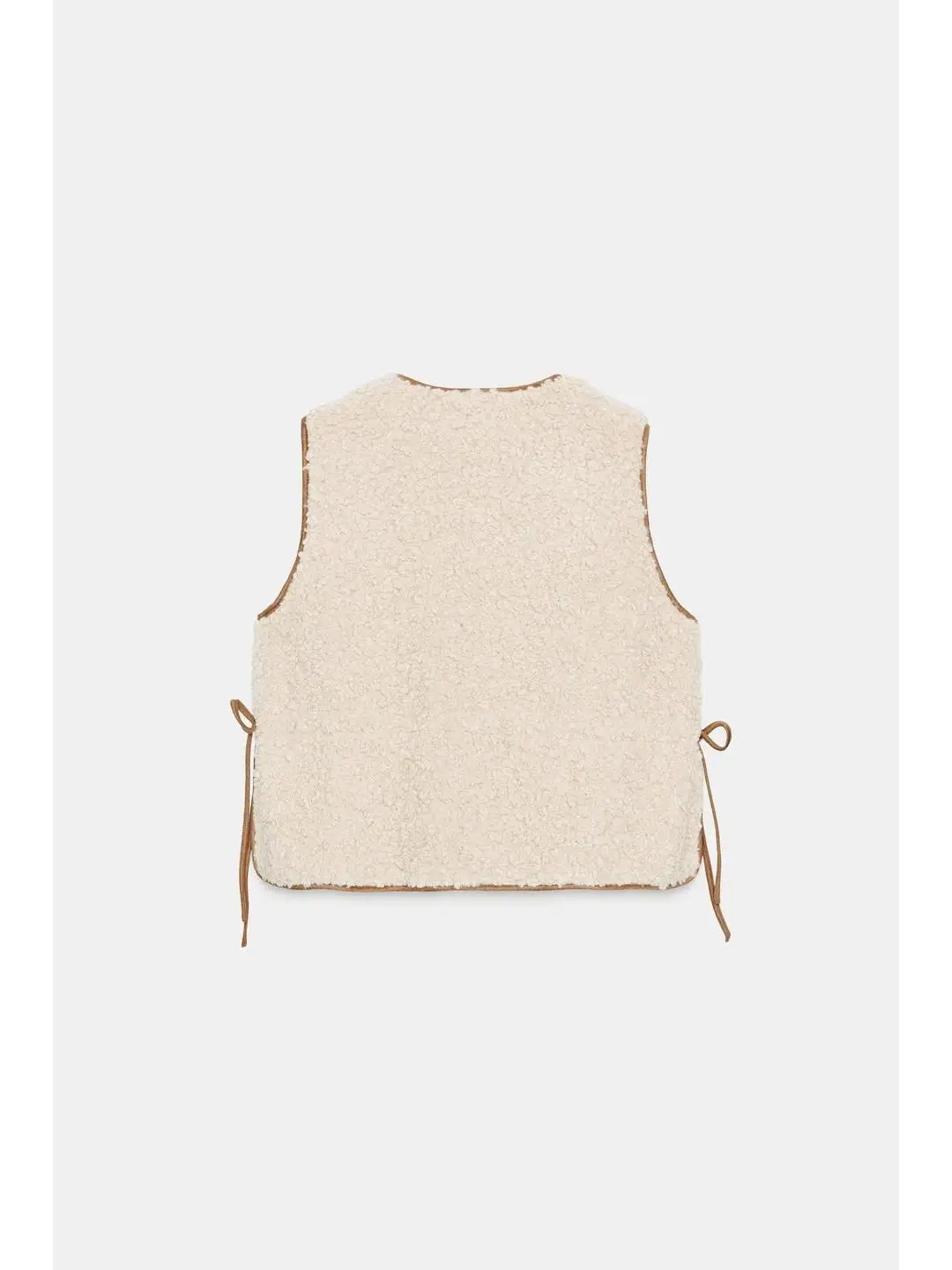 Verstellbare Taille Lammsamt Weste Reißverschluss Svel 2025, Herbst Faion Damen Weste, bequemes weiches Material