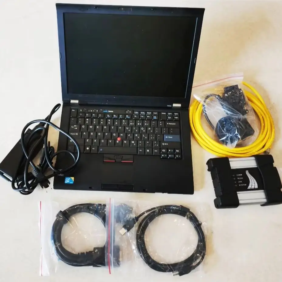 V09.2026 D 4.61 For BMW ICOM NEXT OBD2 B 1TB HDD Latest Software Auto Diagnostic Program Code Scanner Tools T410 I5 8G Laptop